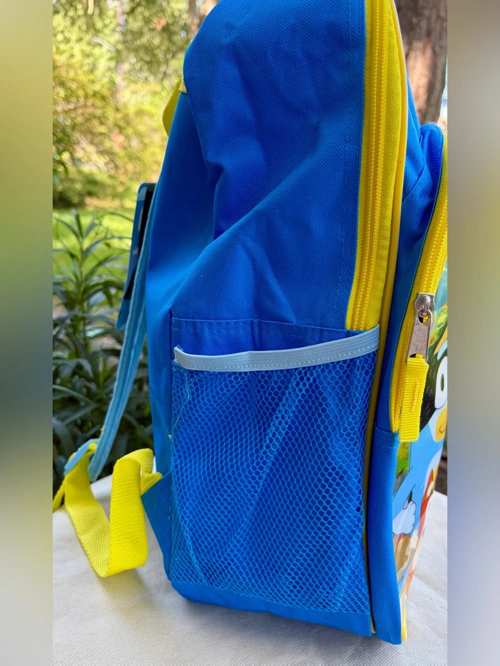 NWT BLUEY Blue/Yellow Kids Backpack and NWT HYDRAPEAK Blue Dino Tumbler